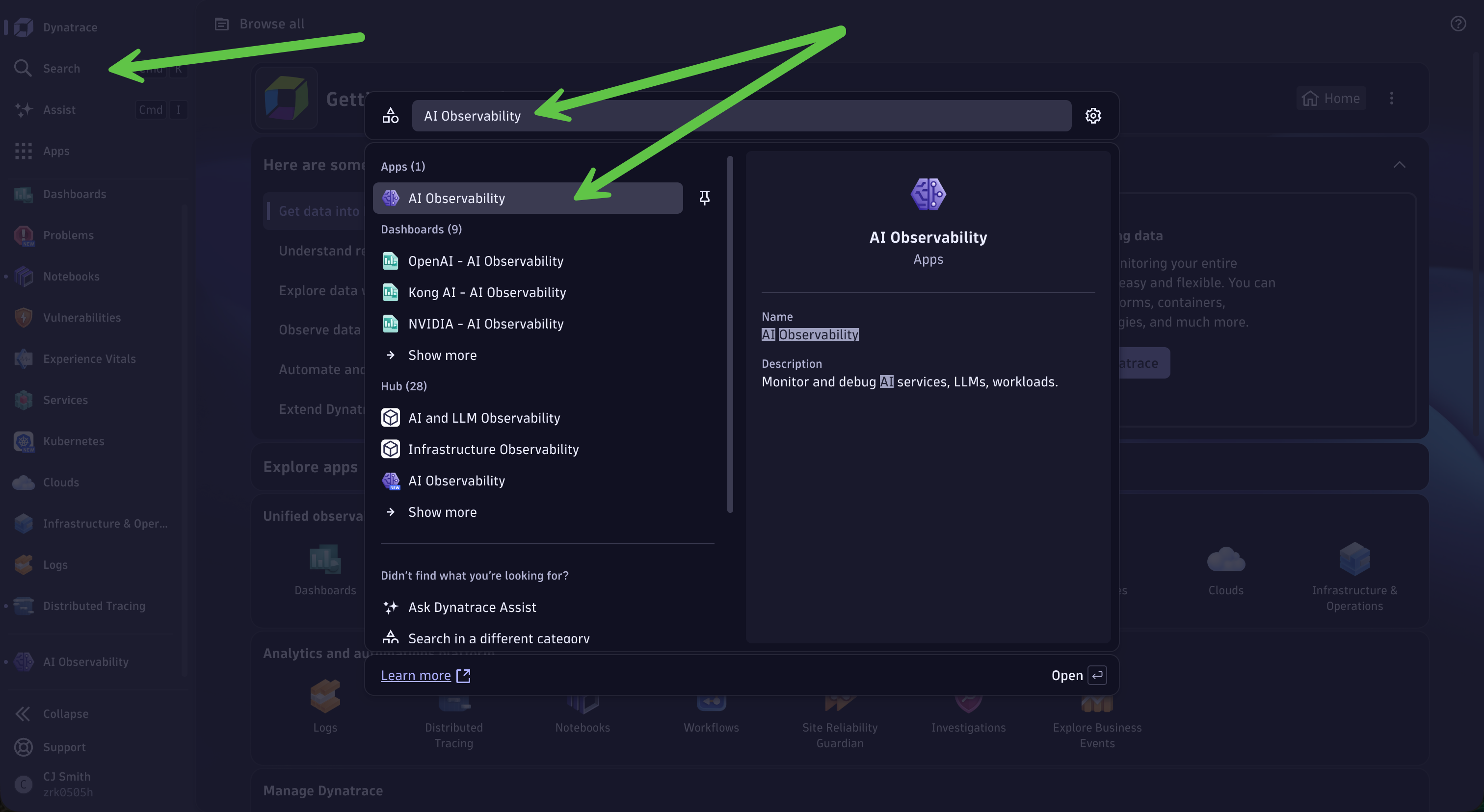 Open AI Observability App
